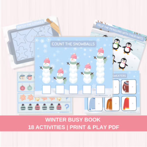 Winter Busy Book