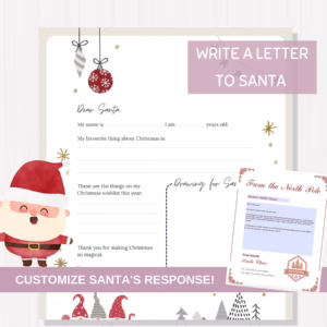 Dear Santa Letter