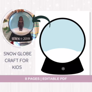 Snow Globe Template