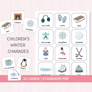 Children's Winter Charades