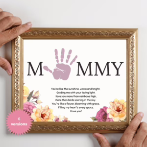 Mother's Day Handprint Art