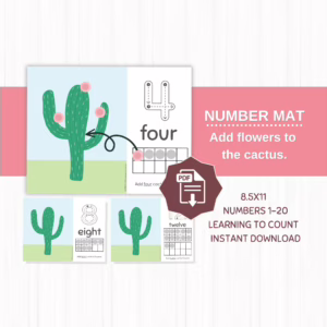 Cactus Number Mats