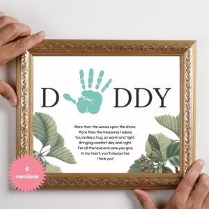 Father's Day Handprint Art