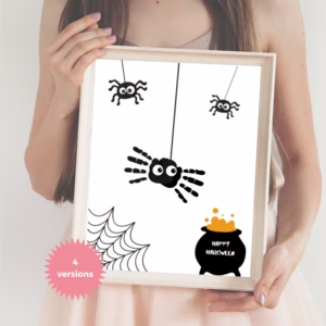 Halloween Handprint Art